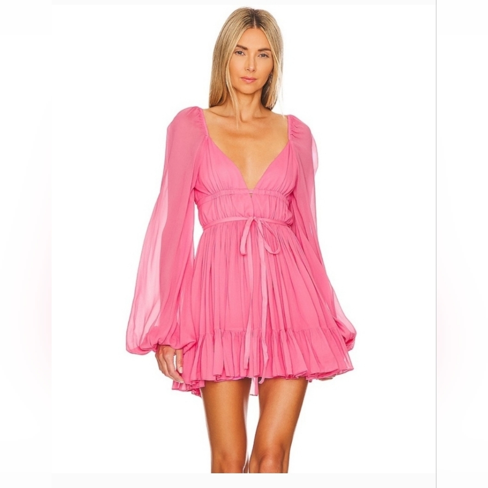 Sau Lee pink Hera dress, size 8